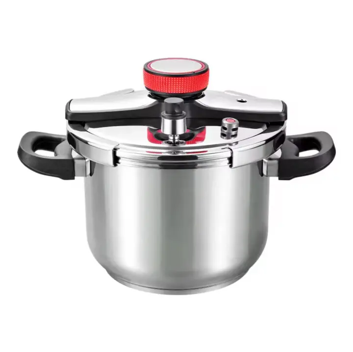Olla a Presión de Acero Inoxidable – 3L / 4L / 6L / 8L, para Cocina Doméstica y Profesional, Estilo Alemán - 1