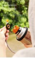 Convertidor De Estufa De Camping Al Gas Con Adaptador Montado En La Cabeza Bloqueo Automático Apagado Inmediato Para Actividades Al Aire Libre Y Escalada - details 5