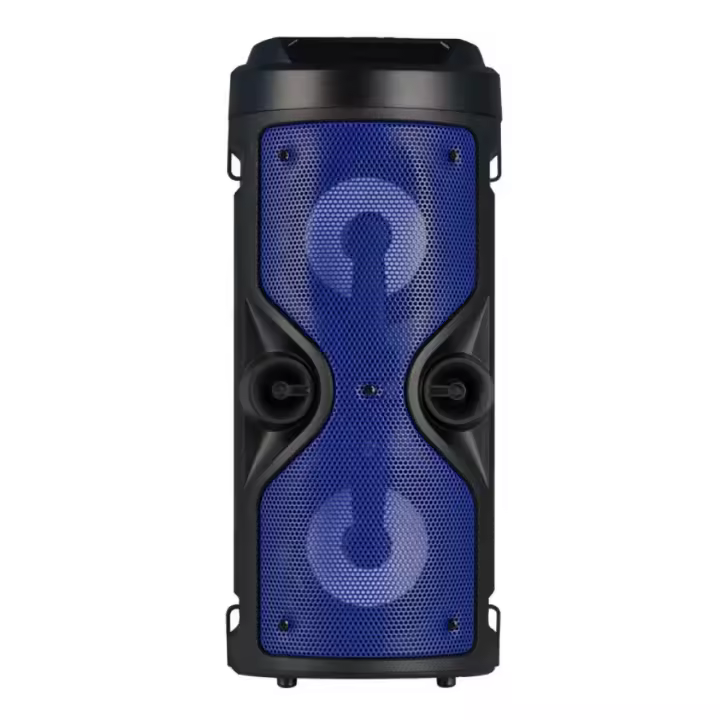 🎵 LoLek Altavoz Bluetooth de 40cm con Micrófono Karaoke | 12W REALES | Batería 1200mAh | Correa de Transporte | Mando a Distancia | Cable Auxiliar | Sonido Potente y Portátil para Fiestas y Eventos | Conectividad Inalámbrica 🔊🎉 - 1