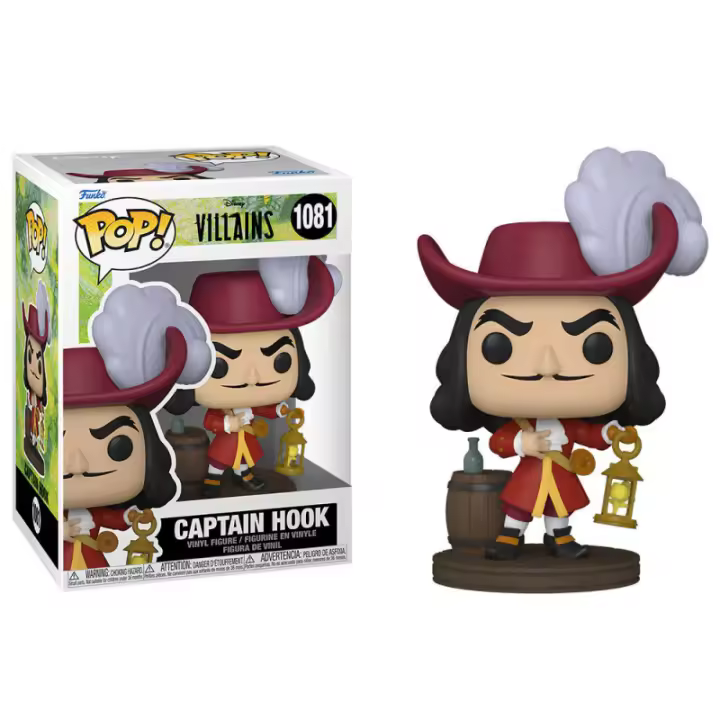 Funko Pop! Captain Hook 1081 Disney Villains - 1