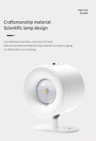Lámpara De Pared LED Con Control Táctil Doble Cabeza Rotable 360° Luz Nocturna Inalámbrica En 3 Colores Para Dormitorio - details 2
