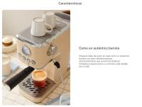CREATE - Cafetera express con función de café frío - THERA CLASSIC COMPACT - details 0