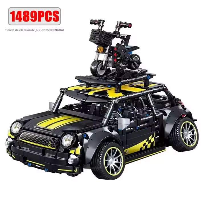 Bloques De Construcción Mini F56 1489PCS Control Remoto APP Motor Técnico Modelo Para Adultos Juguetes De Bloques Para Niños Regalos C020 - 1