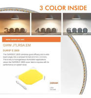 STARLED Downlight LED 20W Circular – OSRAM CHIP DURIS E 2835 – CCT – UGR19 - details 2