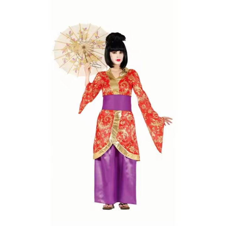 DISFRAZ DE GEISHA ADULTA GUIRCA - 1