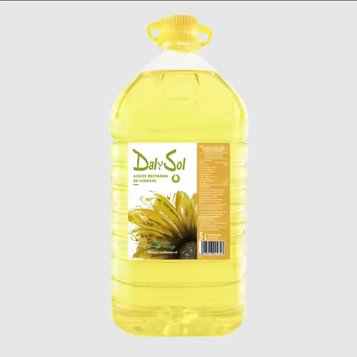 Aceite Refinado de Girasol DALYSOL5L - Alta Calidad - 1