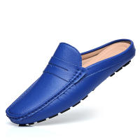 Zapatos Casuales De Verano Para Hombre YRZL Mocasines De Cuero Hechos a Mano Moda Driving Pantuflas De Conducción Slip on Loafers Para Exteriores - details 17
