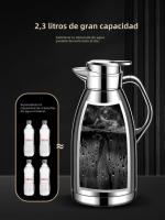 Tetera Romana De Acero Inoxidable SUS304 Con Aislamiento a Vacío Gran Capacidad Para Café Tetera De Camping Para El Hogar - details 2