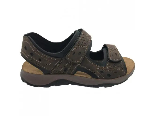 Sandalia Hombre Inblu TO000008 Trekking Cuero Ecológico - 1