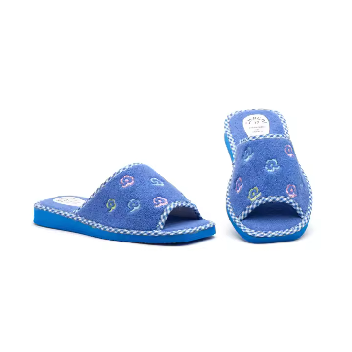 Zapatillas Mujer JAM Modelo ZCH-625 Aguamar Hecho en España Numeración: 35-42 Marca: Calzados Chachi Color: Aguamar - 1
