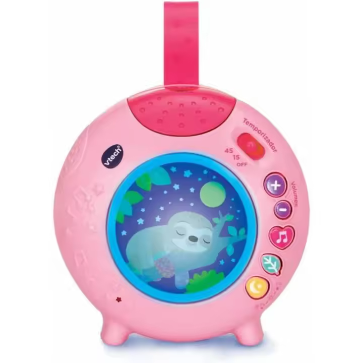 DUERME CONMIGO PROYECTOR PORTÁTIL ROSA PARA CUNA DE VTECH - 1