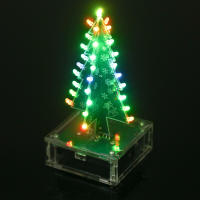 Kit De Aprendizaje Electrónico Para Hacer Una Árbol De Navidad LED DIY 37 Piezas Regalo De Navidad Colorido Y Fácil De Hacer - details 8