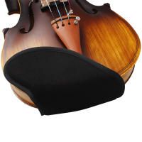 Almohadilla De Hombro Y Barba De Violín Suave De Espuma De Algodón Accesorios Para Instrumentos De Cuerda Adecuado Para Violines De Tamaño 1/8 1/4 1/2 3/4 /4/4 Fiddle Color Rojo / Negro / Café - details 5