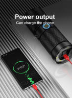Linterna Táctica Potente 100W Con Luz COB Y LED Alta Potencia 7500mAh Torcha Con Zoom 3000m Luz De Mano Resistente Al Choque Y Al Agua - details 13