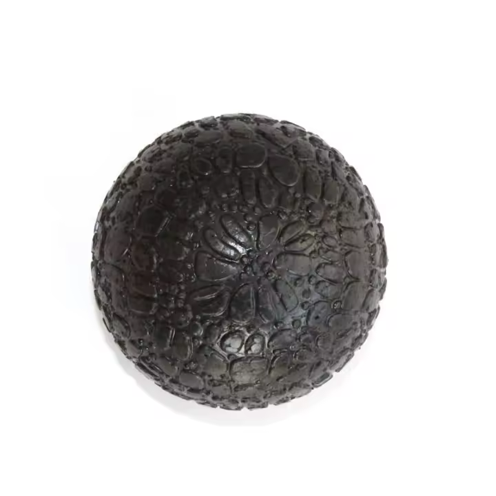 Bola De Masaje EPP De Alta Densidad 10cm Negra Ligera Para Entrenamiento De Fitness Y Yoga Ejercicio Deportivo Para Muslos Caderas Y Pecho - 1