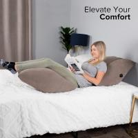 Almohada Inflable Para Elevación De Piernas Con Bolsa De Almacenamiento Versátil Para La Circulación Sanguínea Y Masaje - details 1