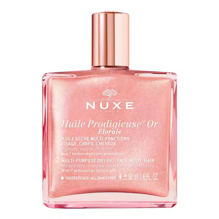 NUXE Aceite Huile Prodigieuse® Prodigieuse or Florale – Aceite seco - Cuerpo, Cabello, Cara -50ml - 1