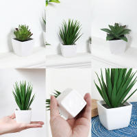 3 Macetas De Plantas Simuladas Pequeñas Para Decoración De Oficinas Salones De Estar Ventanas Jardines Y Courtyards - details 8