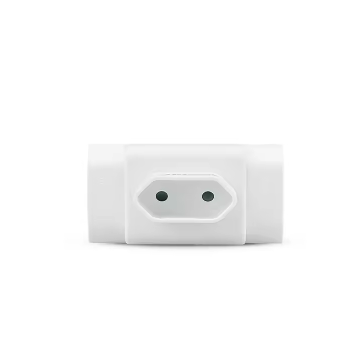 Garza Adaptador Triple Frontal Europlug | Construcción Robusta y Duradera - 1