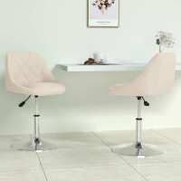 vidaXL Sillas de comedor giratorias 2 unidades terciopelo en color Gris oscuro/Verde oscuro/Mostaza y más | cómodas modernas ergonómicas para comedor cocina salón hogar - details 8
