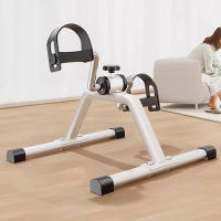 Bicicleta De Ejercicio Interior Home Trainer Para Deportes En Casa Pedales Ajustables Resistencia Ajustable Plegable Material De Acero - details 5