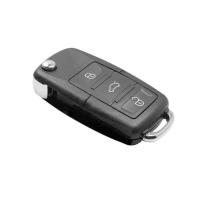 Carcasa De Llave Remota Para Coche Volkswagen Carcasa Plegable De Plástico Para Llave De Compartment Con Anillo Para Guardar Llave Secreta - details 15