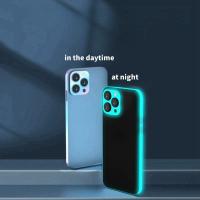 Protector De Pantalla Luminoso Con Marco Para iPhone 16 15 pro Max 14 plus 13 12 Mini Protector De Borde De Color Para iPhone 16 pro Max iPhone 16 pro - details 5