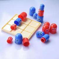 Juego De Tablero Educativo Para Niños Tic Tac Toe Juego De Stacking De Copas Interactivo Juguete De Competición Puzzle De Mesa Para Edad Infantil - details 13