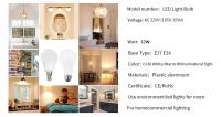 10 PCS Bombilla LED 12W E27 E14 Ultra Brillante Equivalente a 120W Bombillas Incandescentes Para Sala De Estar 1200 Lumen - details 4