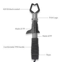 Aguja De Pesca Profesional En Acero Inoxidable Herramienta De Captura De Peces Clip De Control De Peces Para Actividades De Pesca - details 2