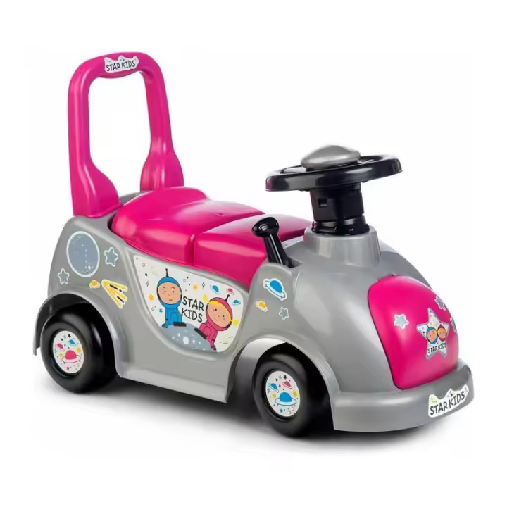 Correpasillos Starkids Rosa de Chicos - Funciona Como Andador - Soporte Elevado - 1