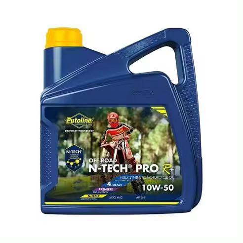 Aceite Putoline N-TECH PRO R+ off road 10W50 4 litros - 1