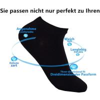 Calcetines Gris Hombre Pack De 5 Pares Algodón Suave Transpirables Ligeros Duraderos Lavables a Máquina Para Uso Diario - details 6