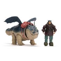 SPIN MASTER - Dreamworks Dragons - Pack Figura Dragón y Vikingo: Gronkel y Patapez de Cómo Entrenar a Tu Dragón - Figuras de Acción Articuladas - 6074006 - Juguetes Niños 4 Años + - Regalo Niño 4 Años + - details 1