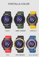 Reloj Deportivo Digital SMAEL Para Jóvenes Resistente Al Agua Con Luz LED Y Alarma Reloj De Pulsera Masculino Regalos - details 3