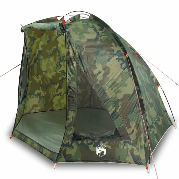 vidaXL Tienda de pesca para impermeable camuflaje - 1