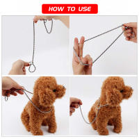Collar De Metal Para Perros Cadenas De Serpiente Ajustable Collar De Decoración Fuerte Para Pequeños Medianos Y Grandes Perros - details 1