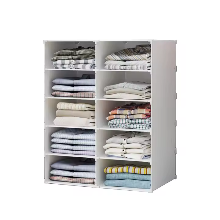 XOKOTAKI Estantería Modular, Organizador de Ropa para Armario, Estante para Habitación, Recibidor. Estantería de Almacenamiento para Hogar, Pasillo, Dormitorio. - 1