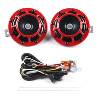 Bocina Eléctrica Compacta Y Súper Fuerte Hella 12V 115DB Con Kit De Engranaje Y Relé Para Motocicleta Y Coche Multi-tono Y Claxon - details 0