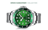 Reloj De Mezquita De Lujo Para Hombre FNGEEN 9001 Con Torbión Esqueleto Acero Inoxidable Automático Luminoso Fecha Diamante Resistente Al Choque - details 5
