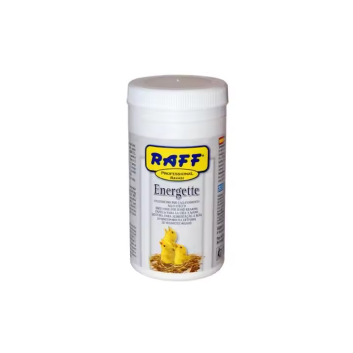 Raff Energette Papilla para Pájaros - Alimento Proteico para Cría Manual - Crecimiento Garantizado - 1