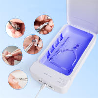 Caja De Desinfección Para Uñas UV Con Aromaterapia Y Función LED Multiusos Para Herramientas De Manicura Material Plástico Certificación Ce Origen China - details 0