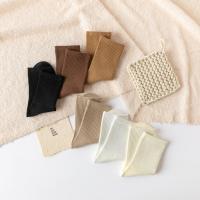 6 Pares De Calcetines Estilo Japonés Moda Casual Para Mujer Harajuku Con Volantes Y Colores Sólidos Calcetines De Algodón Tubo Medio - details 17