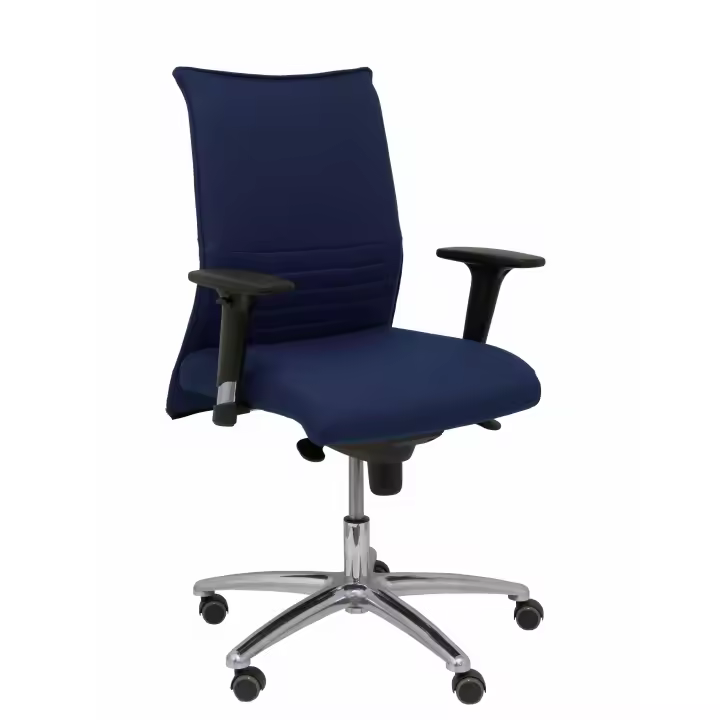 Piqueras Y Crespo Sillón Albacete Confidente Bali Azul Marino - Ergonómico y Regulable en Altura - 1