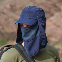 Gorro De Pescar FLYSAND Con Visera Y Protección Solar Desmontable Transpirable Y Antisúbitos Para Camping Pesca Y Senderismo Para Hombres - details 2