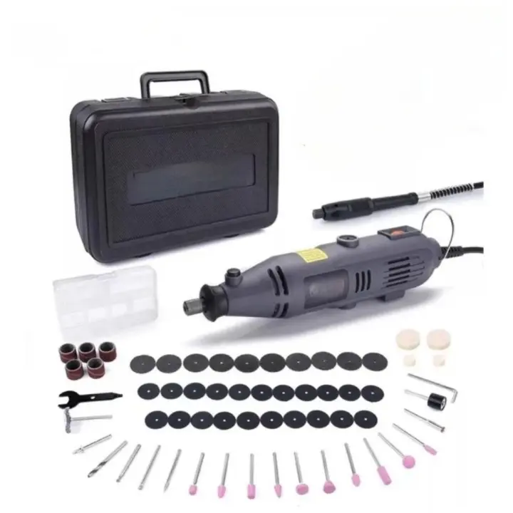 TACKLIFE  RTD34AC Herramienta Rotativa Amoladora Eléctrica 135W 60 PCS - 1