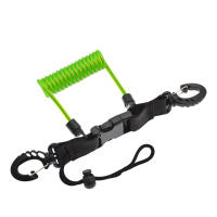 Línea De Seguridad Espiral Para Cámara Y Linterna Marea Inútil Para Natación Snorkel Surf Kayak Accesorio Deportivo Unisex - details 4