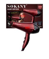 Secador de pelo 2400W, secador de pelo profesional con 2 velocidades y 2 temperaturas. Sokany - details 3