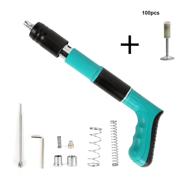 Mini Steel Nail Gun Manual Rivet Gun Concrete Wall Ceiling Wall Anchor Wire Slotting Device Home Wall Fastener Rivet Tool - 1
