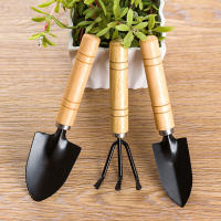 Juego De 3 Herramientas De Jardinería Premium Para Cultivar Verduras Flores Y Suculentas En Macetas Incluye Shovel Rake Y Spade - details 2